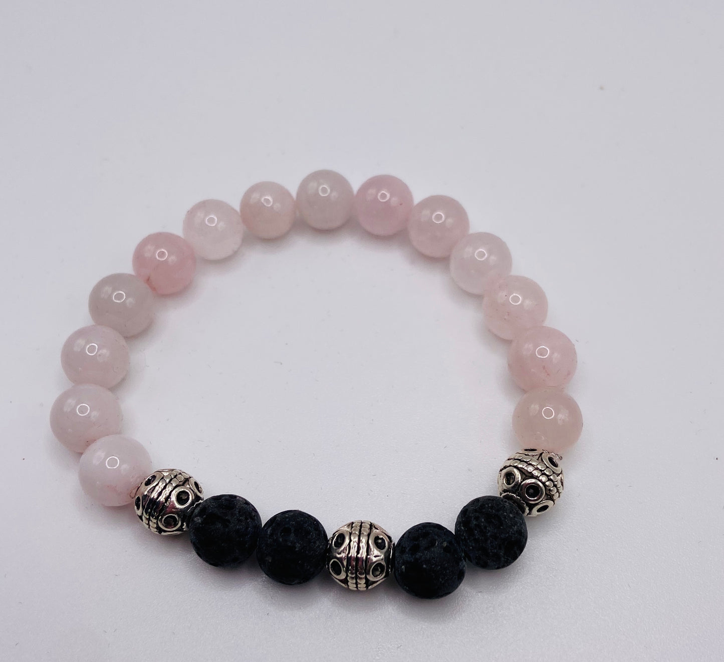 Rose Quartz Zodiac Aromatherapy Diffuser Bracelet