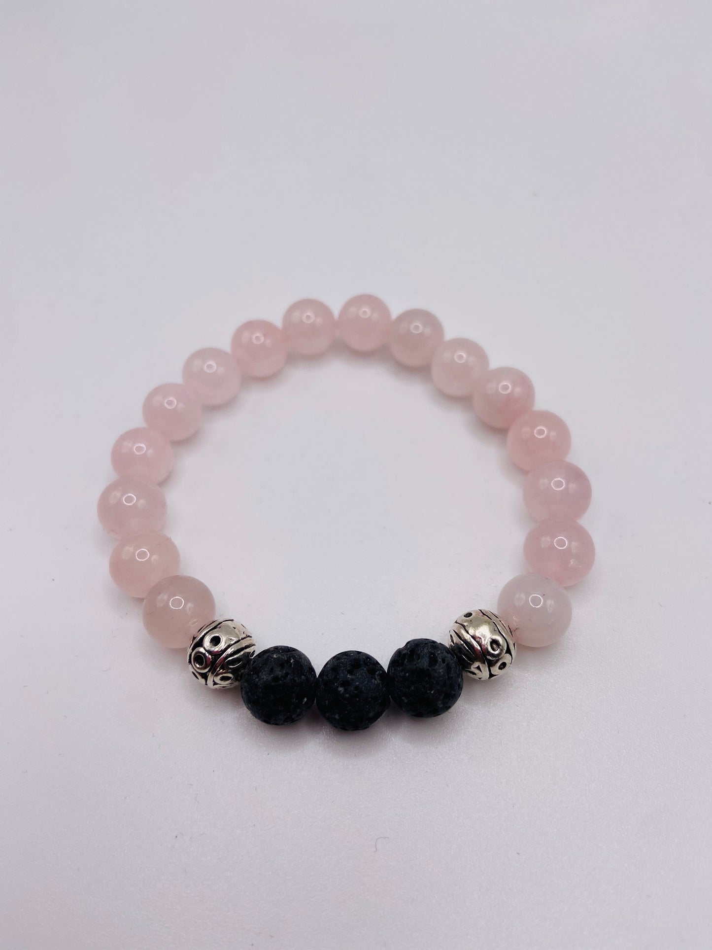 Rose Quartz Zodiac Aromatherapy Diffuser Bracelet