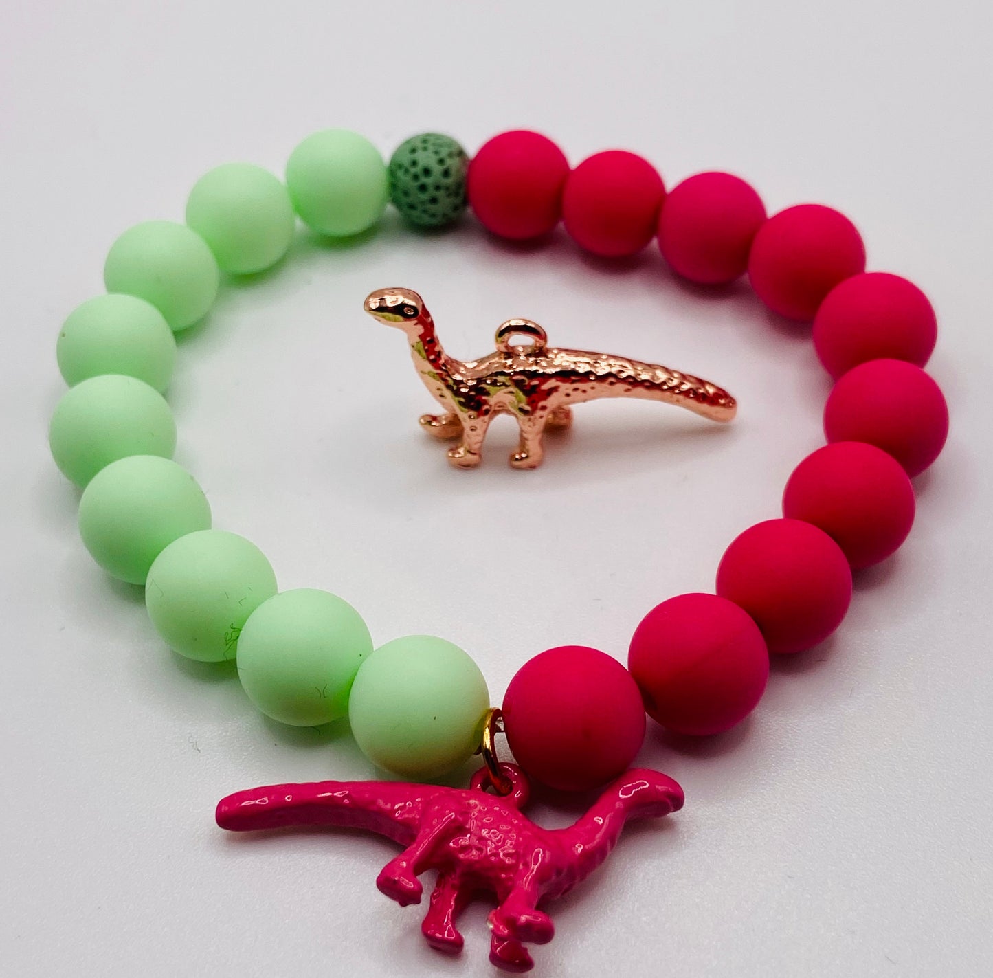 Children's Dinosaur Aromatherapy  Bracelet ( TBP)