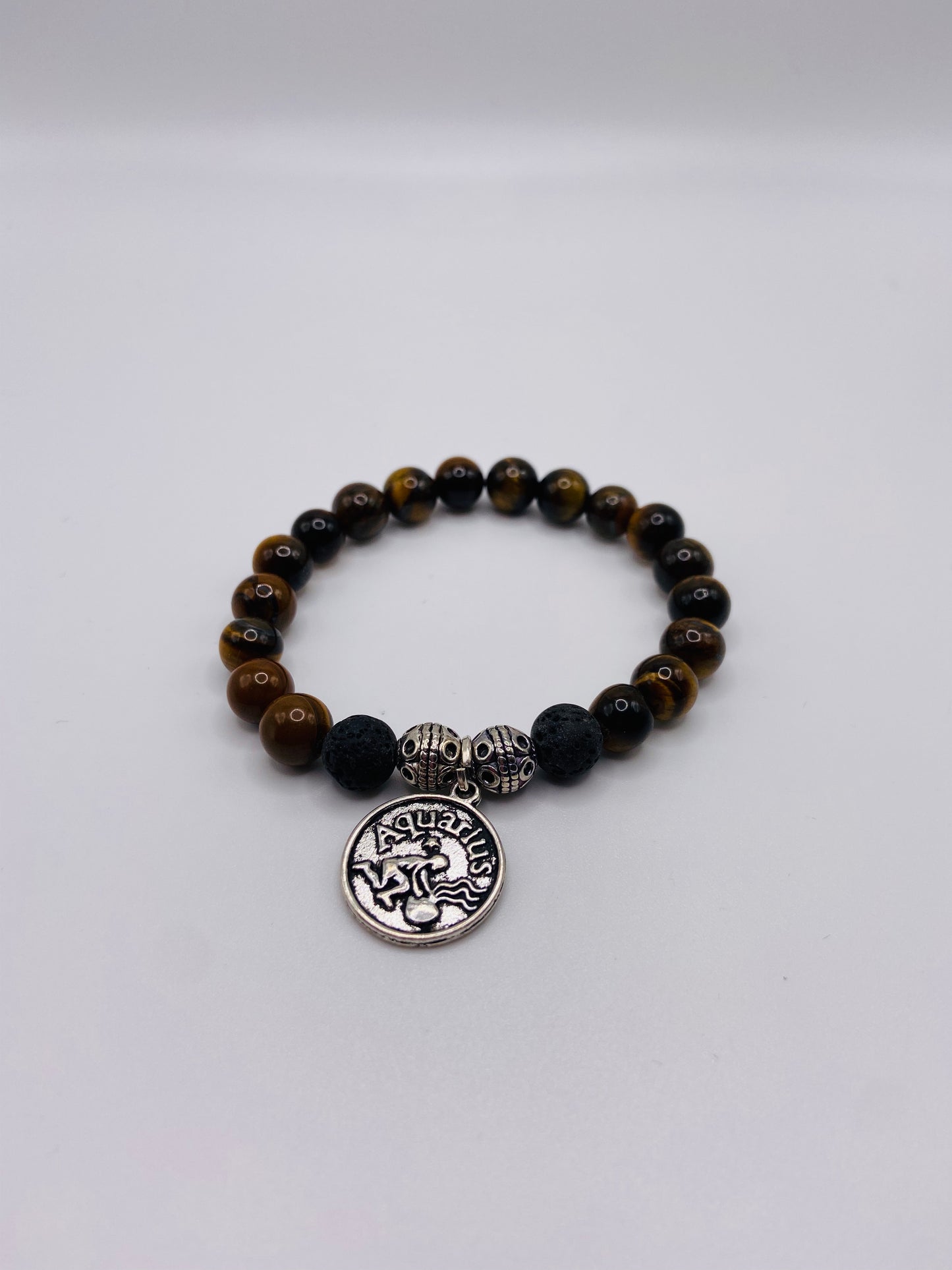 Tiger Eye Zodiac Aromatherapy Diffuser Bracelet