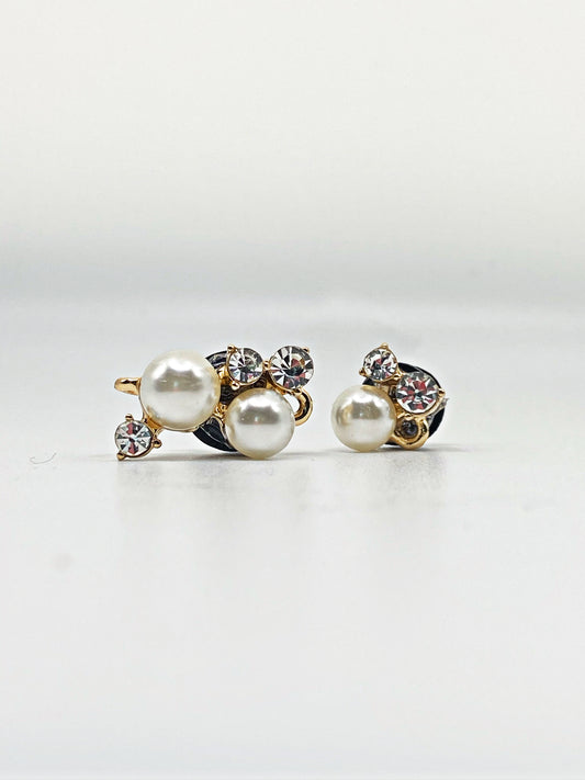 Gold Diamonds and Pearls Croc Charms