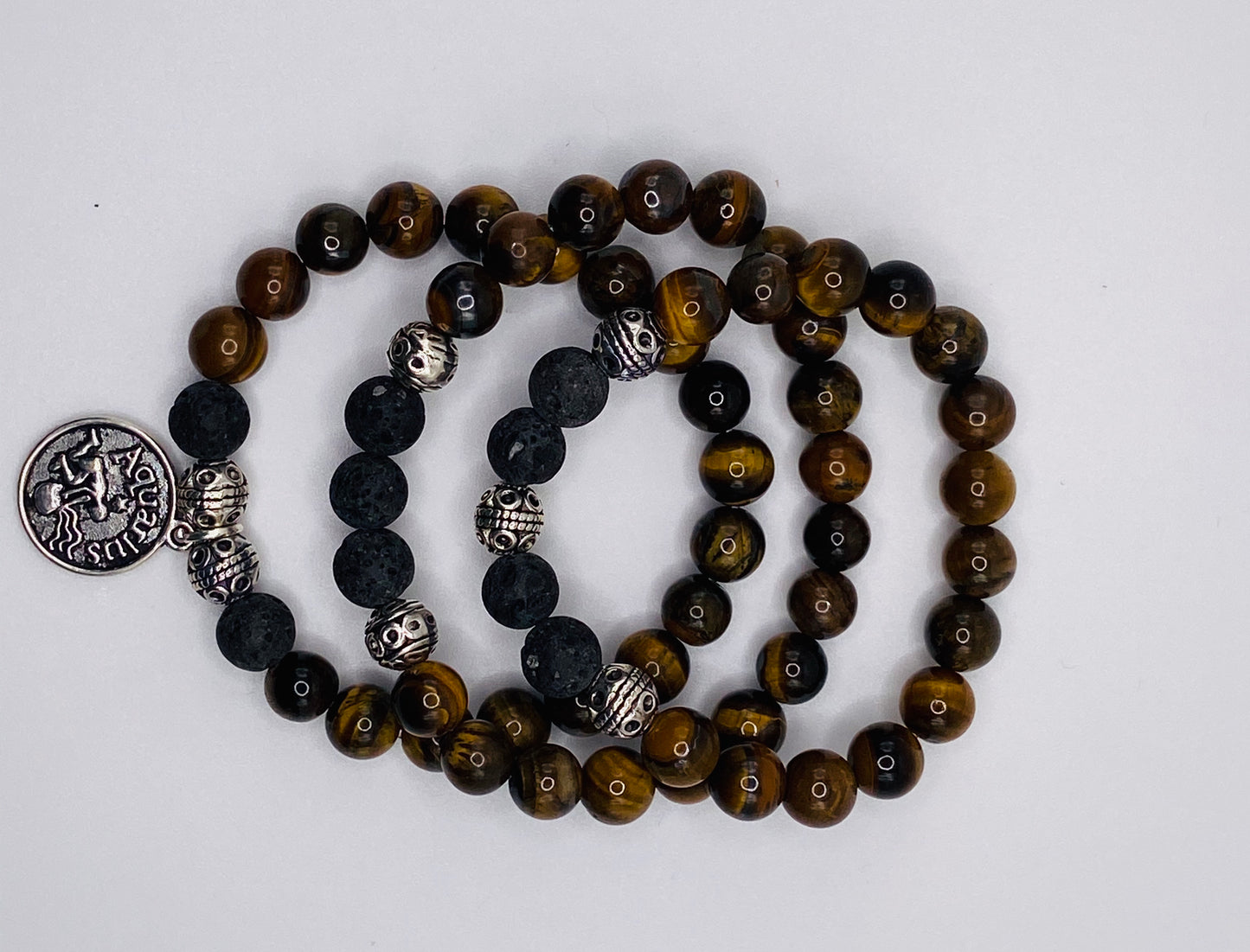 Tiger Eye Zodiac Aromatherapy Diffuser Bracelet