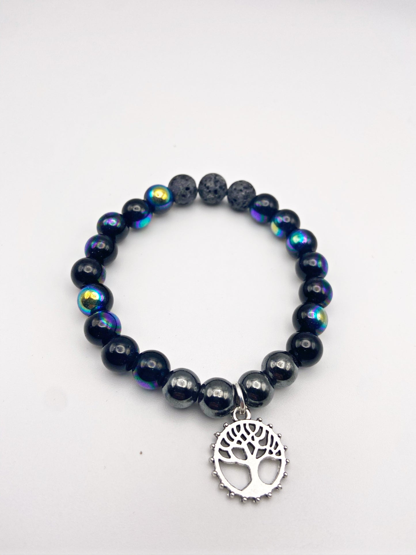 Tree of Life Aromatherapy Diffuser Bracelet.