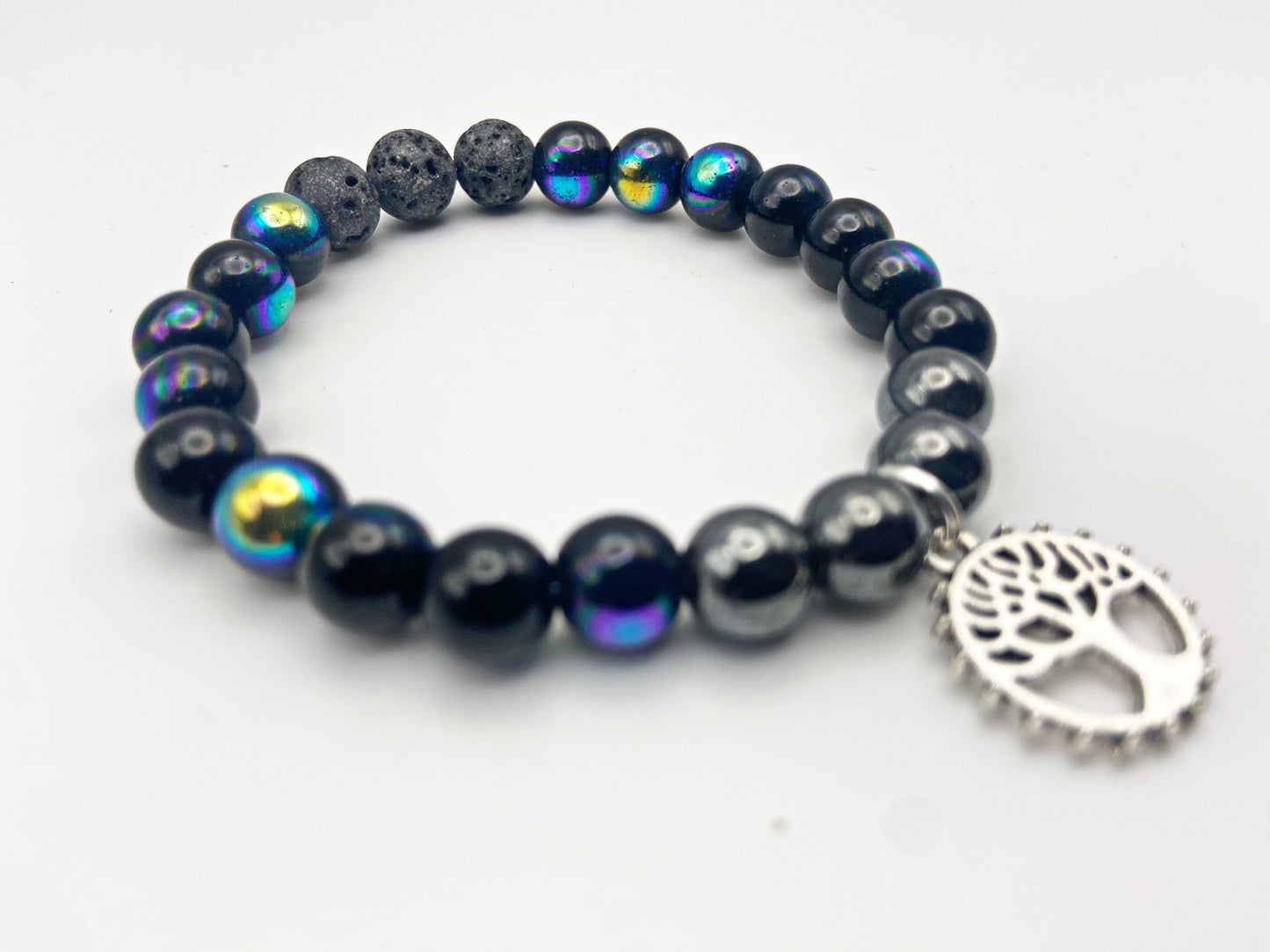 Tree of Life Aromatherapy Diffuser Bracelet.