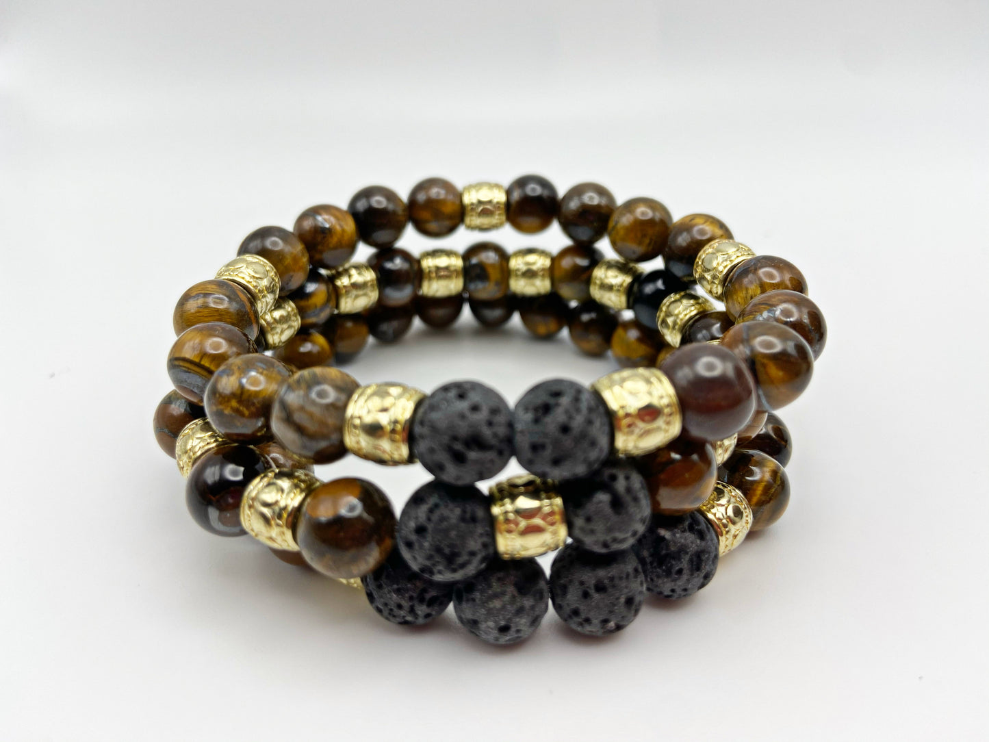 Tiger Eye Aromatherapy Diffuser Bracelets